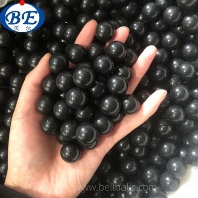 12,5mm 12,61mm svartir plastkúlur